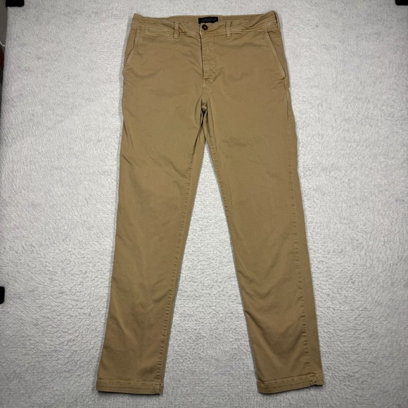 American Eagle Outfitters Other - American Eagle Extreme Flex 4 Slim Straight Leg Chino Pants Beige Men's 34x34